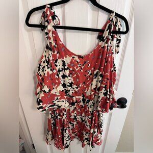 Free people cold shoulder tie dress